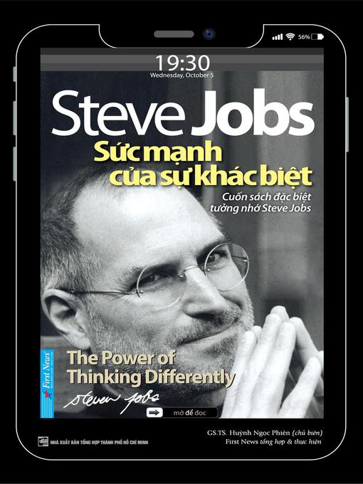 Cover image for Steve Jobs--Sức Mạnh của Sự Khác Biệt